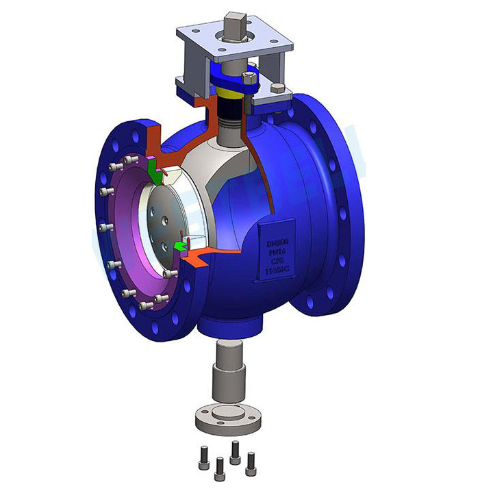 正極鋰電高溫陶瓷半球閥門(mén)